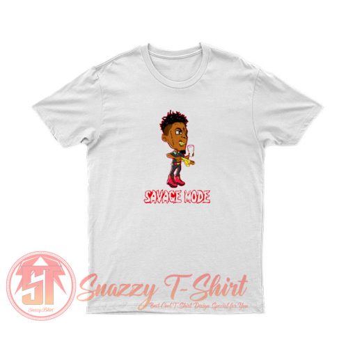 21 Savage Anime Cartoon T Shirt