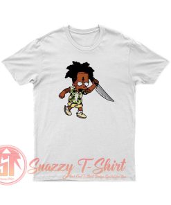 21 Savage Simpson Kill by Knife T Shirt