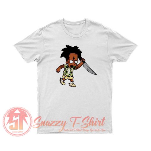 21 Savage Simpson Kill by Knife T Shirt