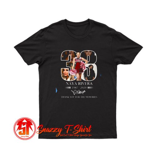 33 naya rivera 1987 2020 T Shirt