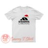 A badass Christmas Adidas Logo Christmas Parody T Shirt