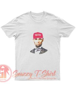 ABE LINCOLNDonald Trump Support MAGA Hat T Shirt