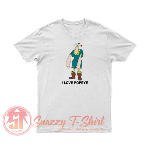 ALICE THE GOON I LOVE POPEYE T Shirt