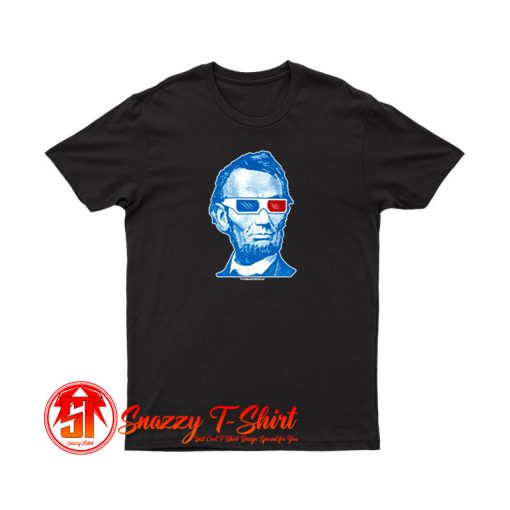 Abraham Lincoln 3D Glasses T Shirt