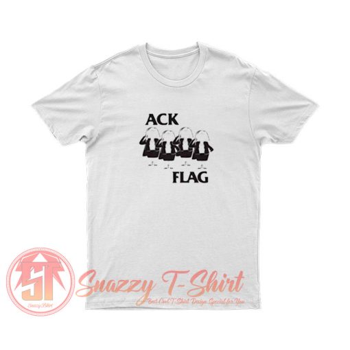 Ack Flag Black Flag Cathy Mash Up Parody T Shirt