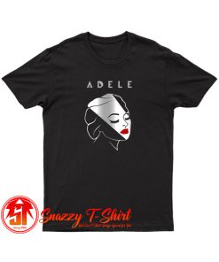 Adele Famous Singer Tour Logo T Shirt