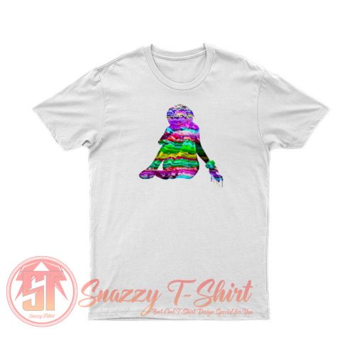 Aesthetic Glitch Anime Girl T Shirt