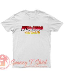 After Hours The Weeknd Airbush T Shirt