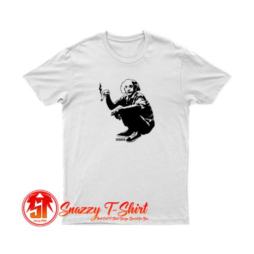 Albert Einstein Smoking T Shirt