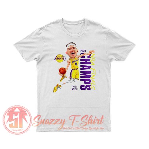 Alex Caruso Los Angeles Lakers Champions 2020 T Shirt