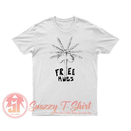 Alien Free Hugs Ringer T Shirt