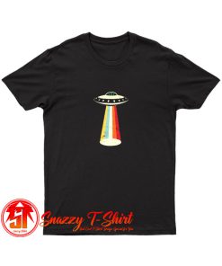 Alien Vintage UFO Space Ship T Shirt