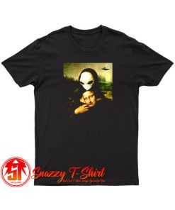 Alien monalisa T Shirt