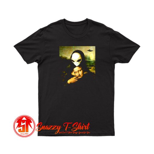 Alien monalisa T Shirt