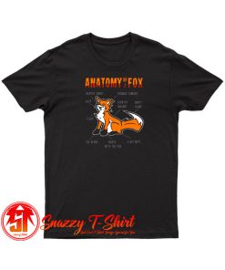 Anatomy Of A Fox T Shirt