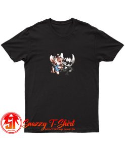 Angel Kissing Stitch Nightmare Before Christmas T Shirt