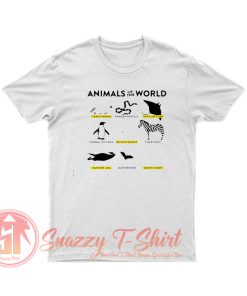 Animals of The World T Shirt