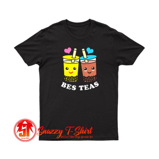 Anime Bes Teas Boba Bubble Tea T Shirt