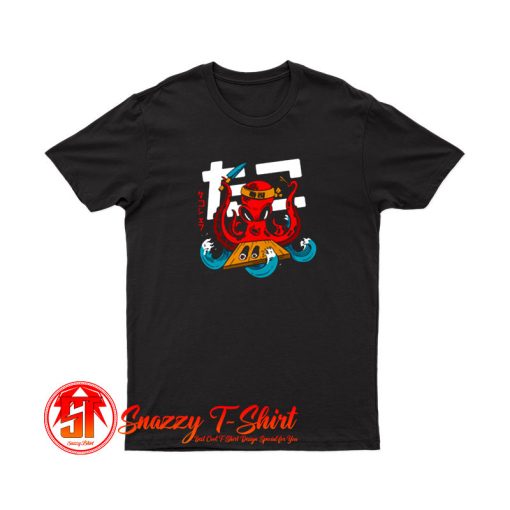 Anime Octopus Sushi Chef T Shirt