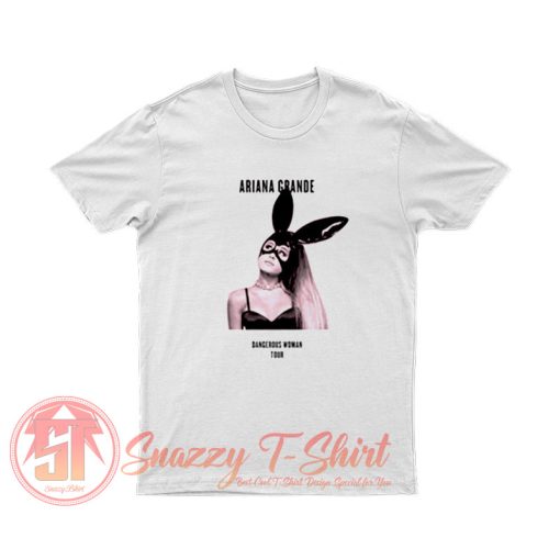 Ariana Dangerous Woman Tour Date Back T Shirt