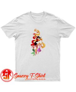 Ariel Rapunzel and Pocahontas Disney Princess T Shirt