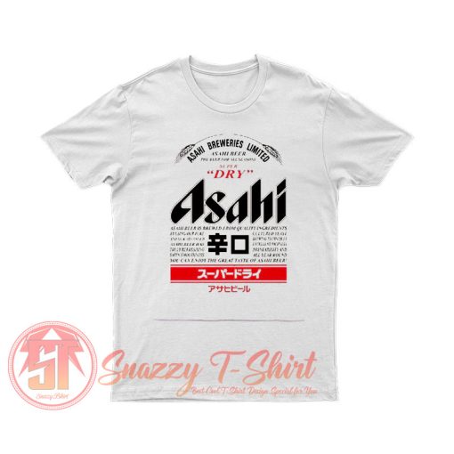 Asahi Beer Japanese Retro T Shirt