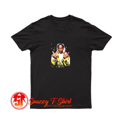 Asap Rocky Middle Finger Poster T Shirt