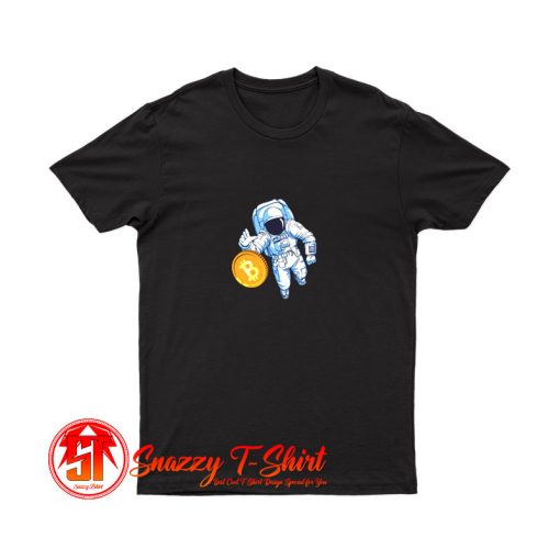 Astronaut Bitcoin Trader Crypto Asset T Shirt