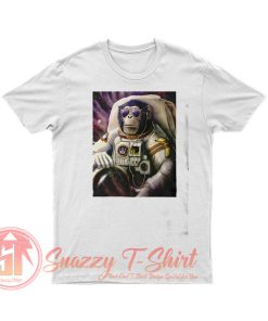 Astronaut Funny Monkey Chimp In Space T Shirt