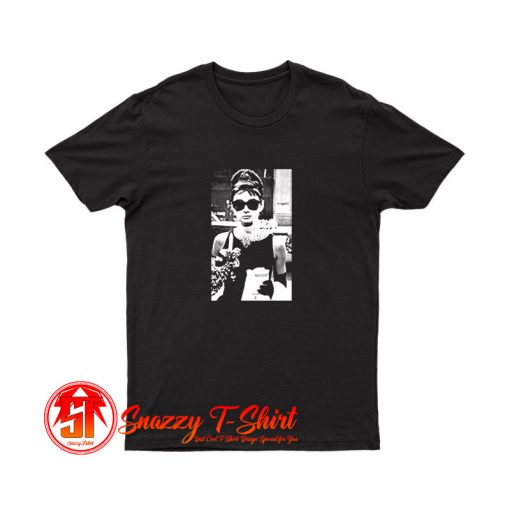 Audrey Hepburn Sunglasses Breakfast at Tiffany T Shirt