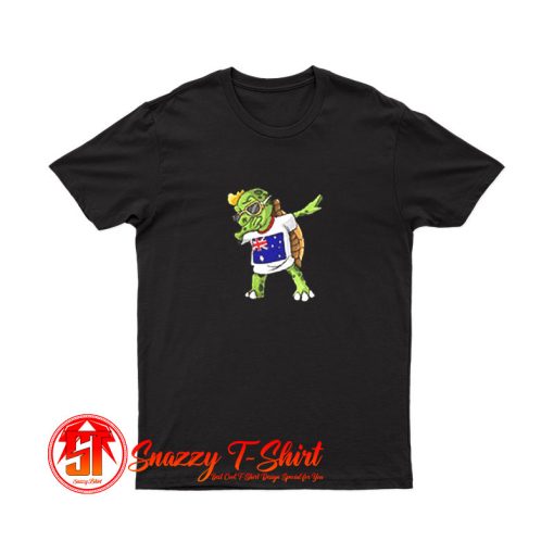 Australia Dabbing Turtle T Shirt