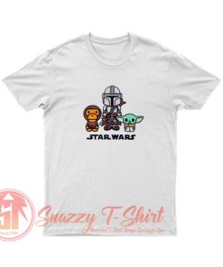 BAPE x Star Wars The Child Mandalorian T Shirt