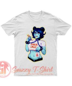 BDSM Hot Sexy Naughty Demon Devil Girl Female Satanism Pinup Pin up T Shirt