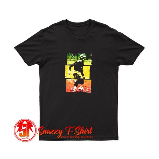 BOB MARLEY play football T Shirt