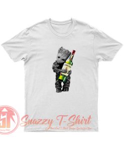 Baby Groot Hug Jameson Wine T Shirt