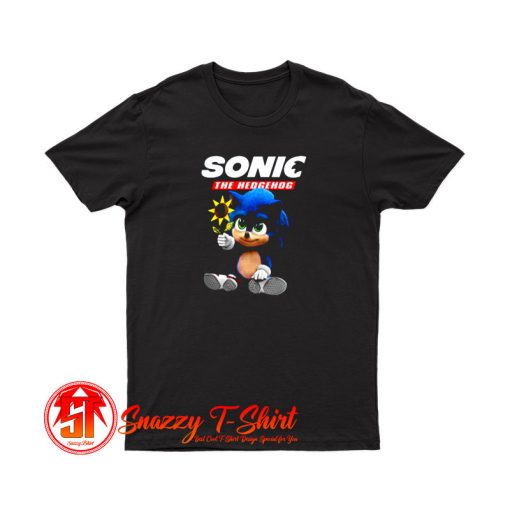 Baby Sonic The Hedgehog Movie T Shirt