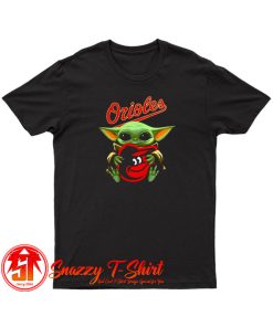 Baby Yoda Hug Baltimore T Shirt