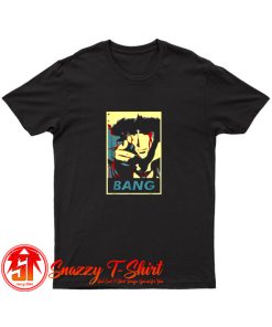 Bang Spike Spiegel Cowboy Bebop Anime T Shirt