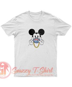 Bape X Mickey Gang Parody T Shirt