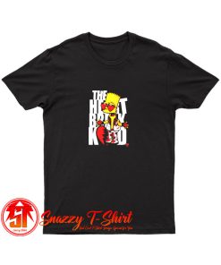 Bart Break Kid Heart Funny Cartoon T Shirt