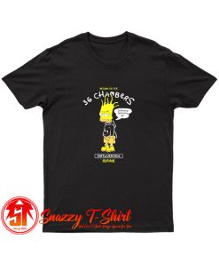 Bart Simpson 36 Chambers Vintage T Shirt