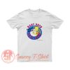 Bart Simpson Cartoon Surf Club T Shirt