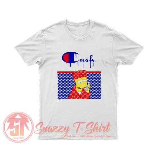 Bart Simpson Cash champ T Shirt