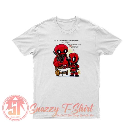 Baymax and Deadpool Parody T Shirt