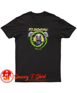 Beetlejuice Its Showtime Vintage Horror T Shirt