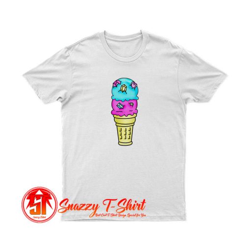 Bejeweled Ice Cream Cone T Shirt