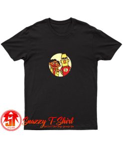 Bert and Ernie Puppet Mashup Big Bang Theory T Shirt