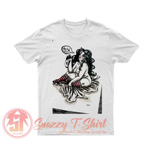 Bettie Page Monroe Shibari Bondage Rope Pin Up Boudior T Shirt