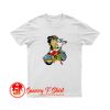 Betty Boop Biker Cartoon T Shirt