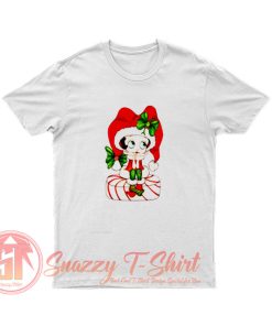 Betty Boop Cute action Christmas T Shirt